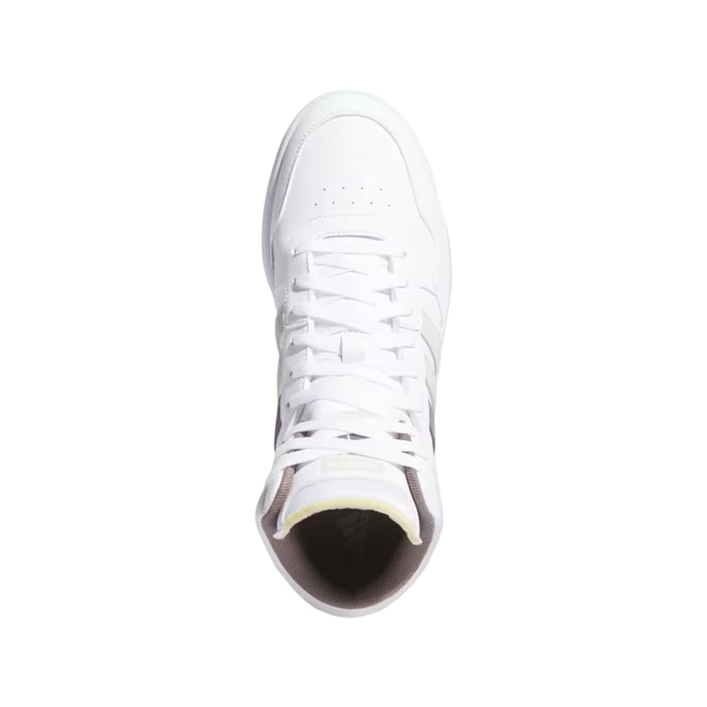 Tenis Adidas Hombre Hoops 3.0 Mid IH0162 Blanco