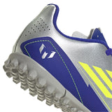 Tenis Adidas Niño Unisex F50 Club Tf J Messi IH0923 Metalico Azul