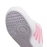 Tenis Adidas Niño Hoops 4.0 J JI0900 Blanco Rosa