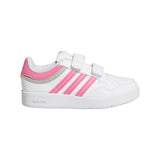 Tenis Adidas Niño Hoops 4.0 Cf C JI0907 Blanco Rosa