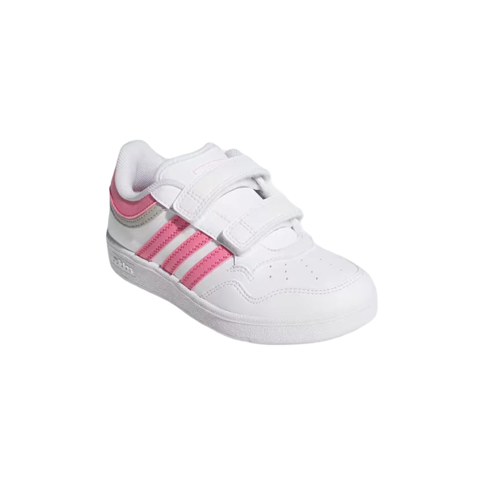 Tenis Adidas Niño Hoops 4.0 Cf C JI0907 Blanco Rosa