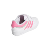 Tenis Adidas Niño Hoops 4.0 Cf C JI0907 Blanco Rosa