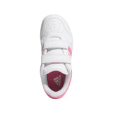 Tenis Adidas Niño Hoops 4.0 Cf C JI0907 Blanco Rosa