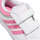 Tenis Adidas Niño Hoops 4.0 Cf C JI0907 Blanco Rosa