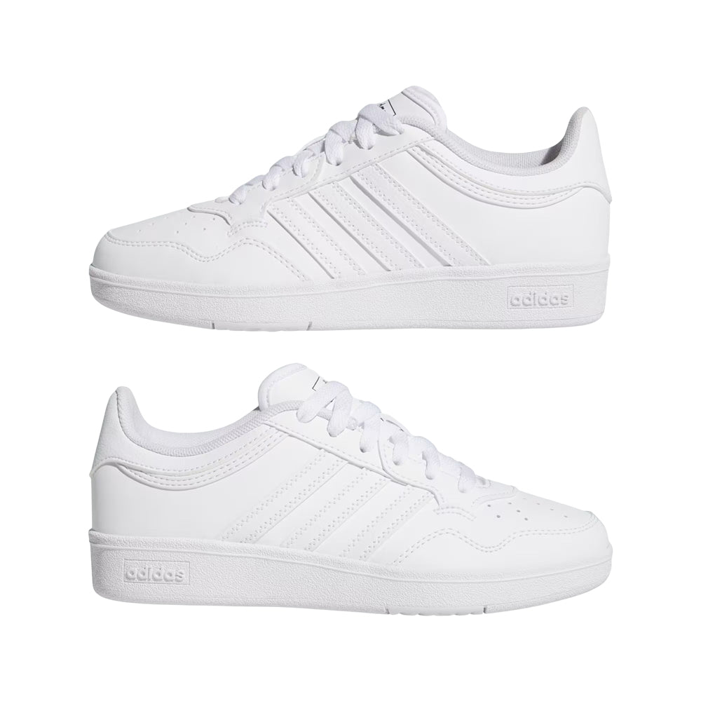 Tenis Adidas para Niño Hoops 4.0 Junior Blanco