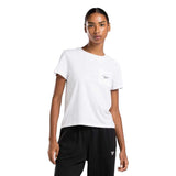 Playera Manga Corta Reebok para Mujer Identity Small Logo Tee Blanco