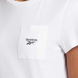 Playera Manga Corta Reebok para Mujer Identity Small Logo Tee Blanco