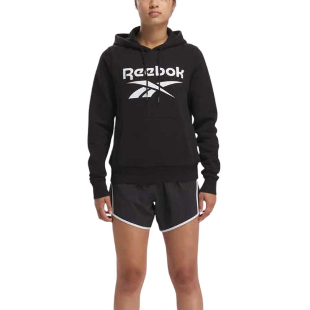 Reebok Sudadera Con Capucha Identity Big Logo Negro S Mujer