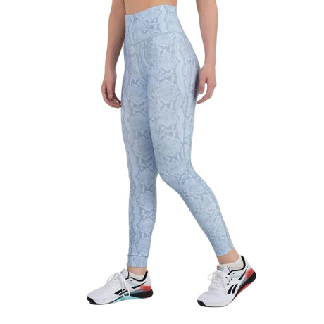 Legging Largo Reebok para Mujer Train AOP Tight Azul