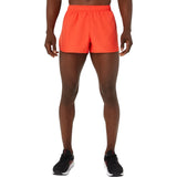 Short Corto Asics para Hombre Silver Split Short Rojo