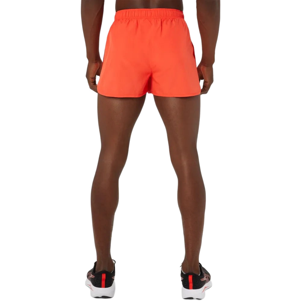 Short Corto Asics para Hombre Silver Split Short Rojo