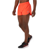 Short Corto Asics para Hombre Silver Split Short Rojo