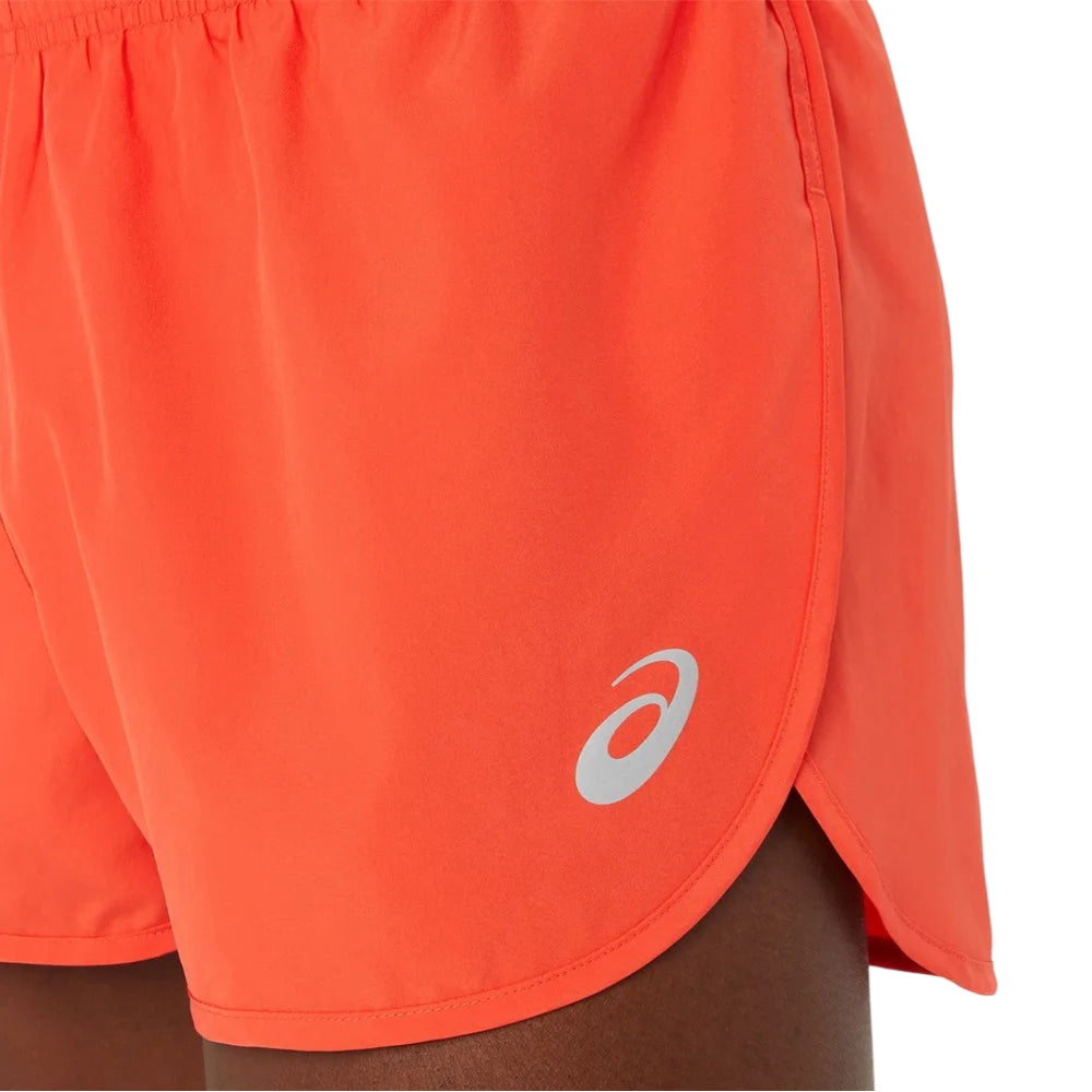 Short Corto Asics para Hombre Silver Split Short Rojo