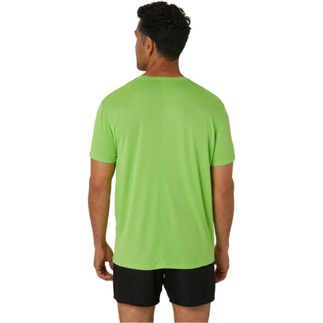 Playera de Manga Corta Asics para Hombre Silver SS Top Verde