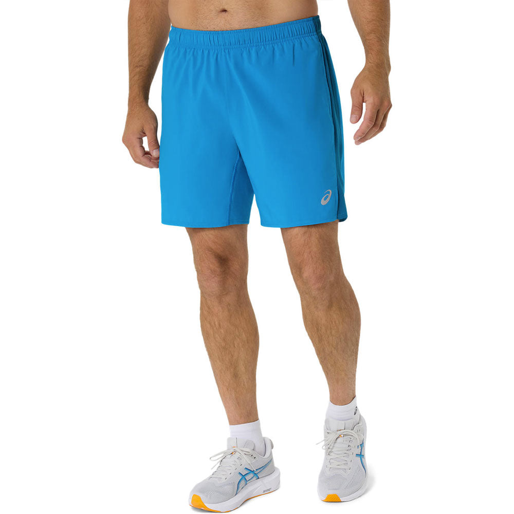 Short 2 en 1 Asics para Hombre Silver 2in1 7 pulgadas Short Azul