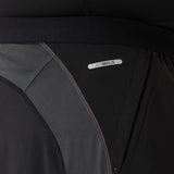 Short 2 en 1 Asisc para Hombre Road 2 in 1 5in Short Negro