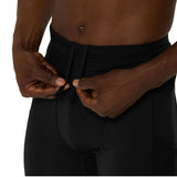 Short Largo Asics para Hombre Fujitrail Elite Sprinter Negro
