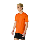 Playera Manga Corta Asics para Hombre Road Seamless SS Top Naranja