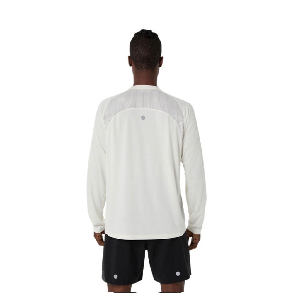 Playera Manga Larga Asics para Hombre Road Graphic LS Top Beige