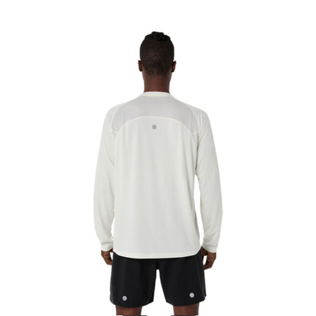 Playera Manga Larga Asics para Hombre Road Graphic LS Top Beige