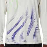 Playera Manga Larga Asics para Hombre Road Graphic LS Top Beige
