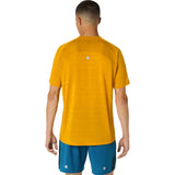 Playera Manga Corta Asics para Hombre Road SS Top Naranja
