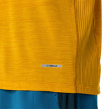 Playera Manga Corta Asics para Hombre Road SS Top Naranja