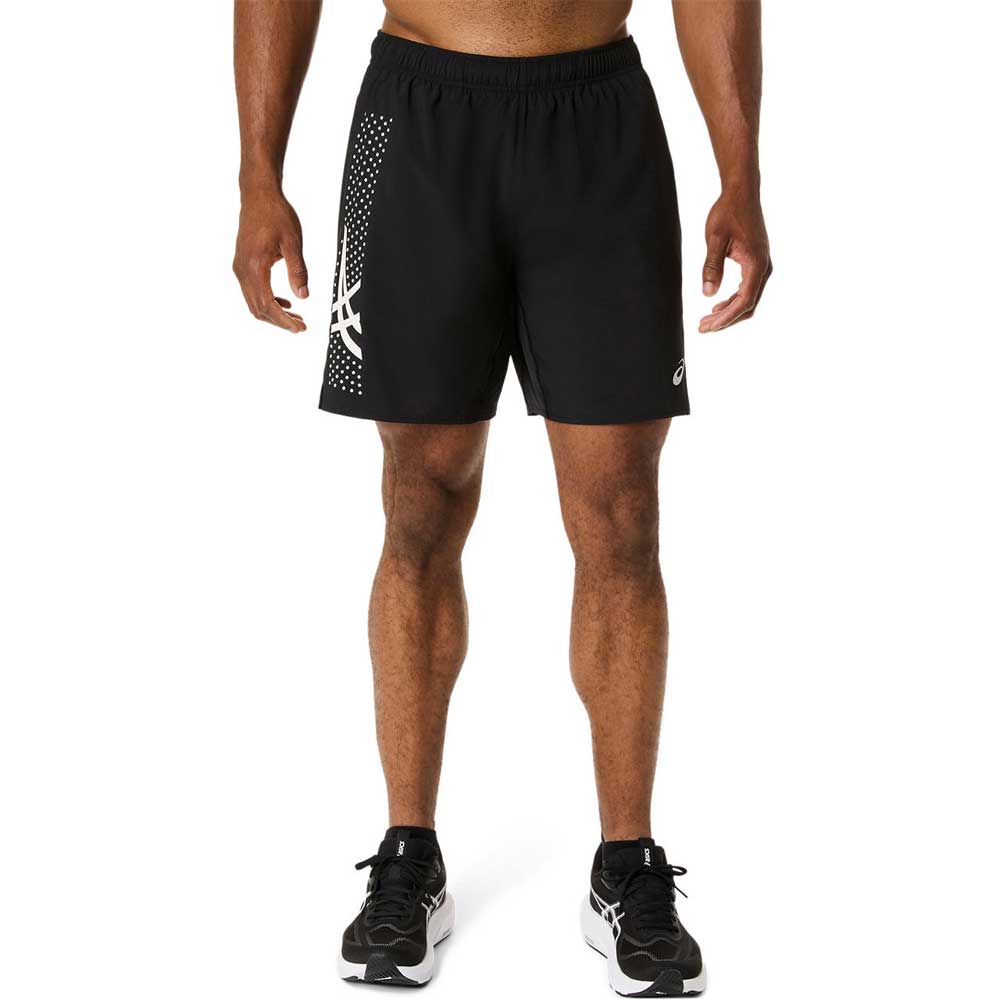 Short Largo Asics para Hombre Icon 7in Short Negro