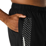 Short Largo Asics para Hombre Icon 7in Short Negro