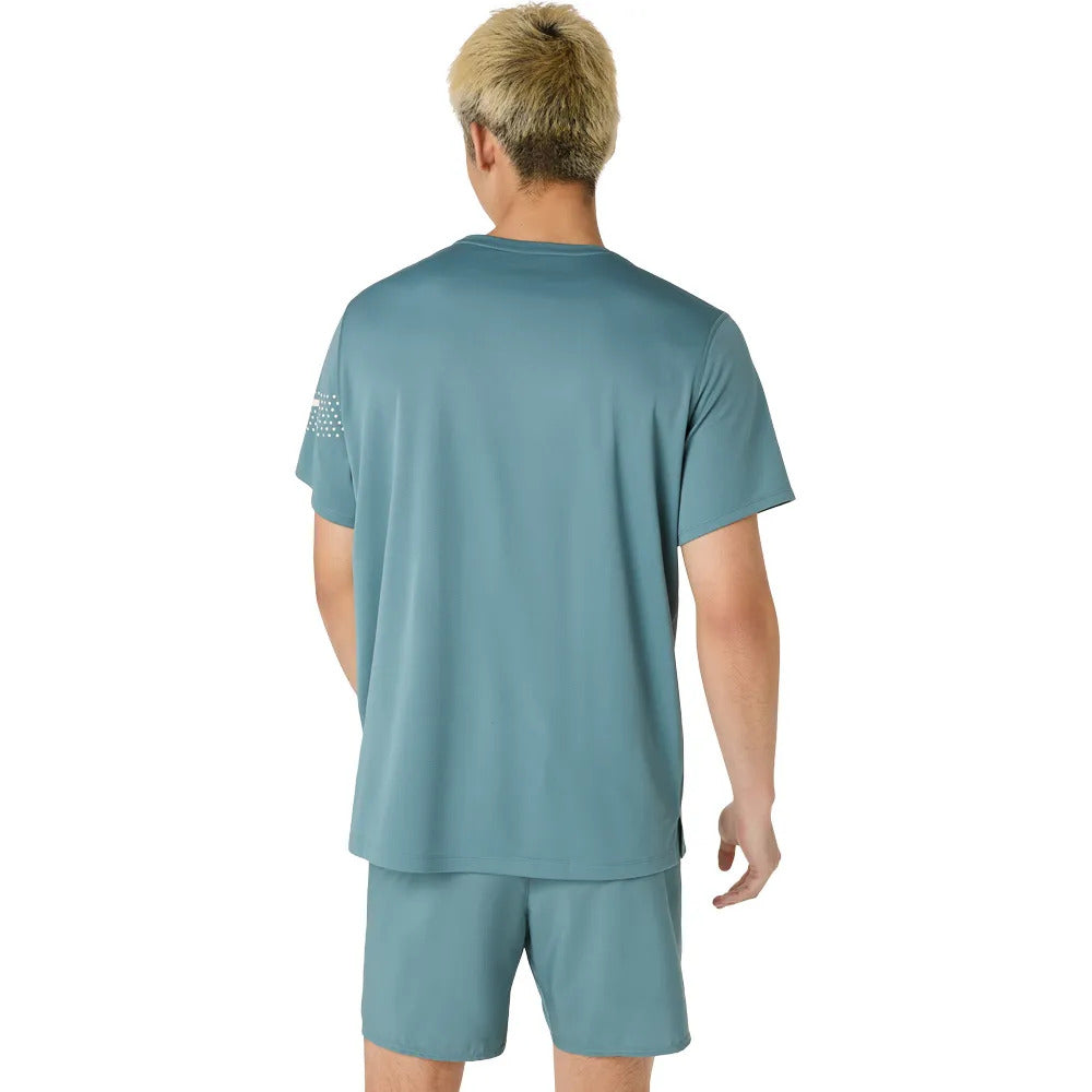 Playera Manga Corta Asics para Hombre Icon SS Top Azul