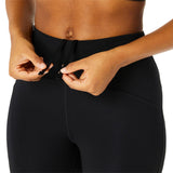 Short Corto Asics para Mujer Road High Waist 8in Sprinter Negro