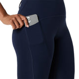 Legging Largo Asics para Mujer Road High Waist Tight Azul