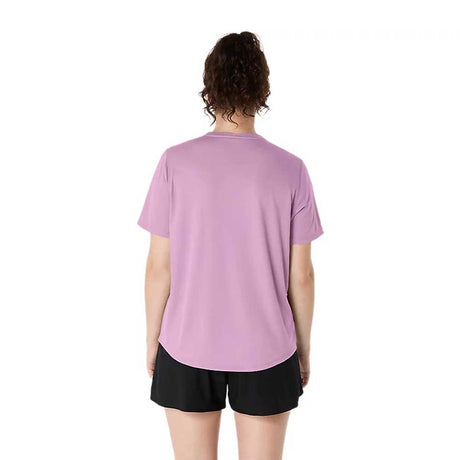 Playera Manga Corta Asics para Mujer Silver SS Top Lila