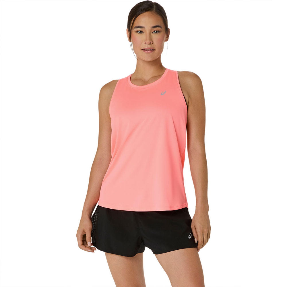 Playera Sin Mangas Asics para Mujer Silver Tank Naranja