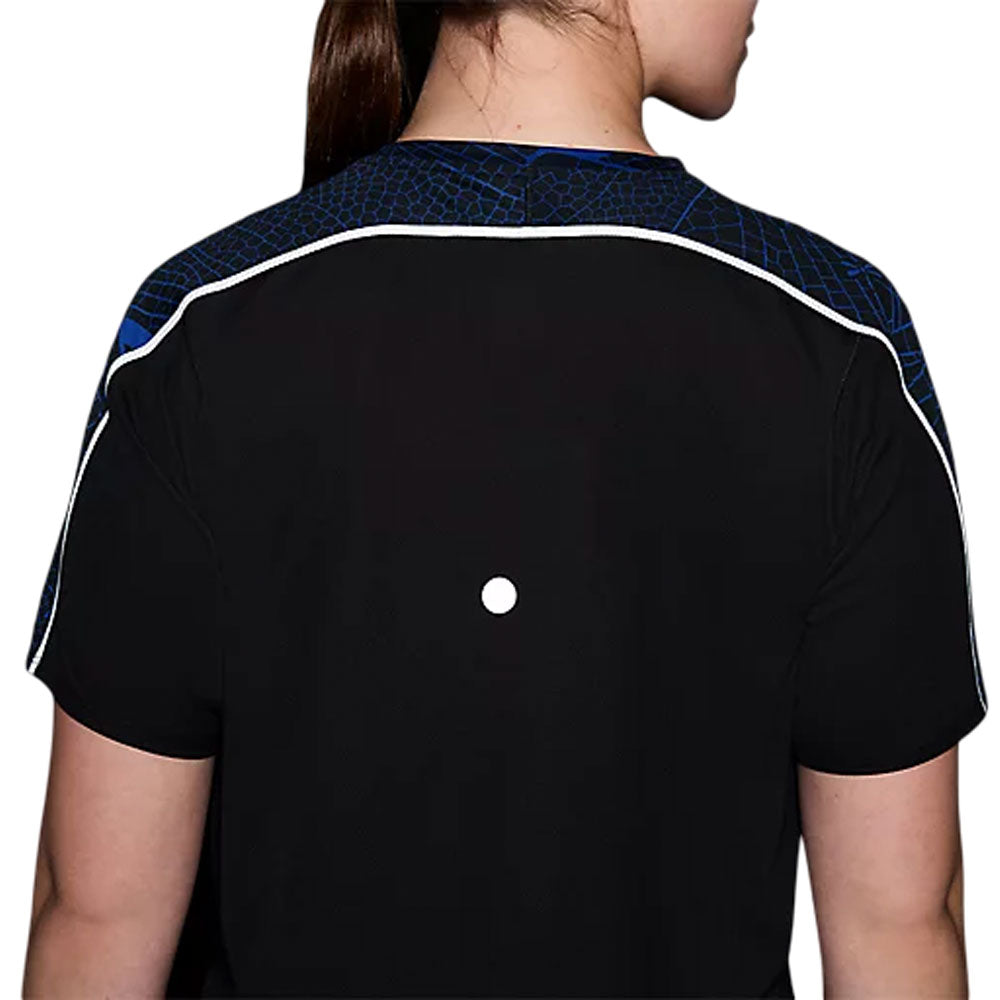 Playera Manga Corta Asics para Mujer Road Lite-Show SS Top Negro