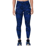 Legging Largo Asics para Mujer Road Lite-Show Tight Azul-Negro