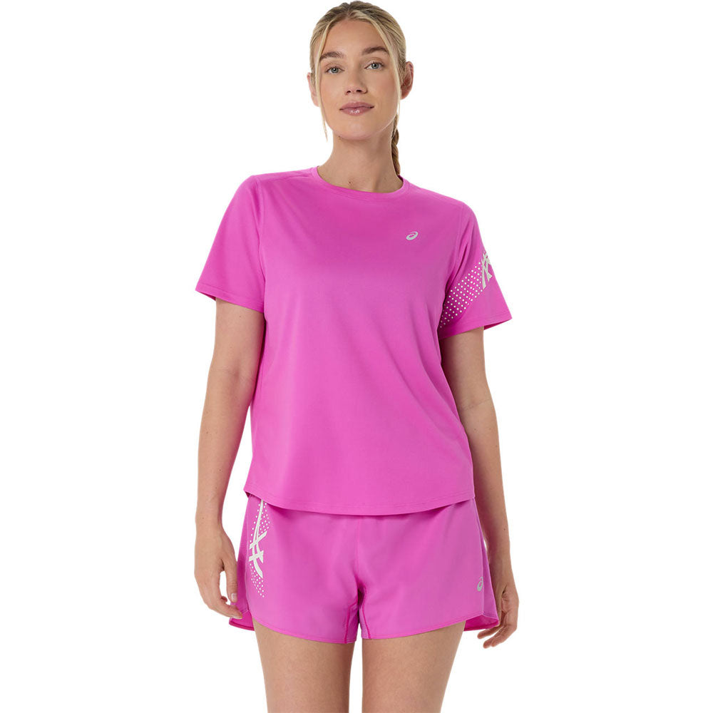 Playera Manga Corta Asics para Mujer Icon SS Top Rosa