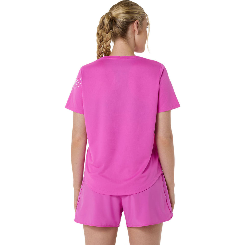 Playera Manga Corta Asics para Mujer Icon SS Top Rosa