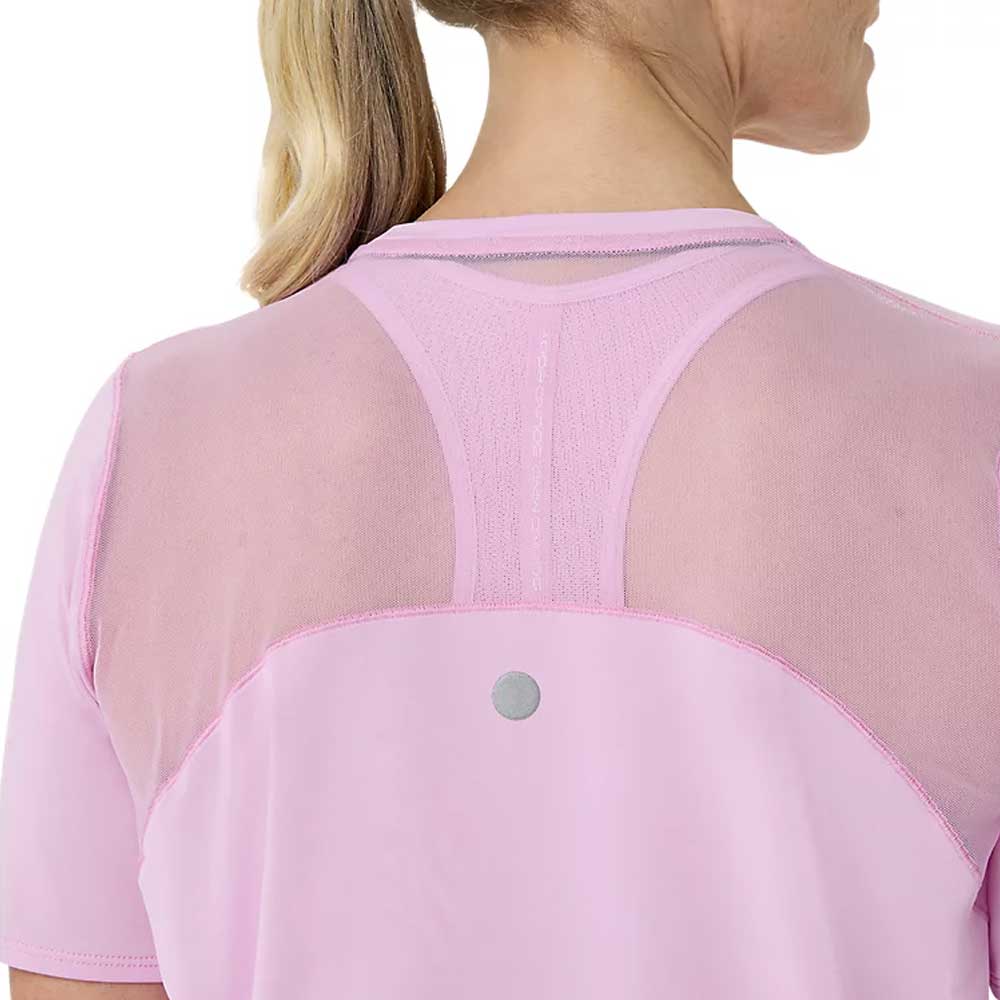 Playera Manga Corta Asics para Mujer Road SS top Lila