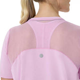 Playera Manga Corta Asics para Mujer Road SS top Lila