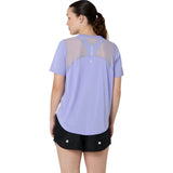 Playera Manga Corta Asics para Mujer Road Fade SS Top Azul