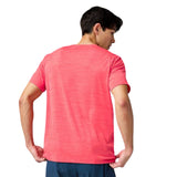 Playera Manga Corta Brooks para Hombre Luxe Short Sleeve Rojo