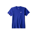 Playera Manga Corta Brooks para Hombre Atmosphere Short Sleeve 3.0 Azul