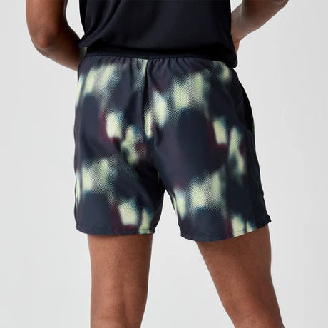 Short Corto Brooks para Hombre Dash Short Printed Negro