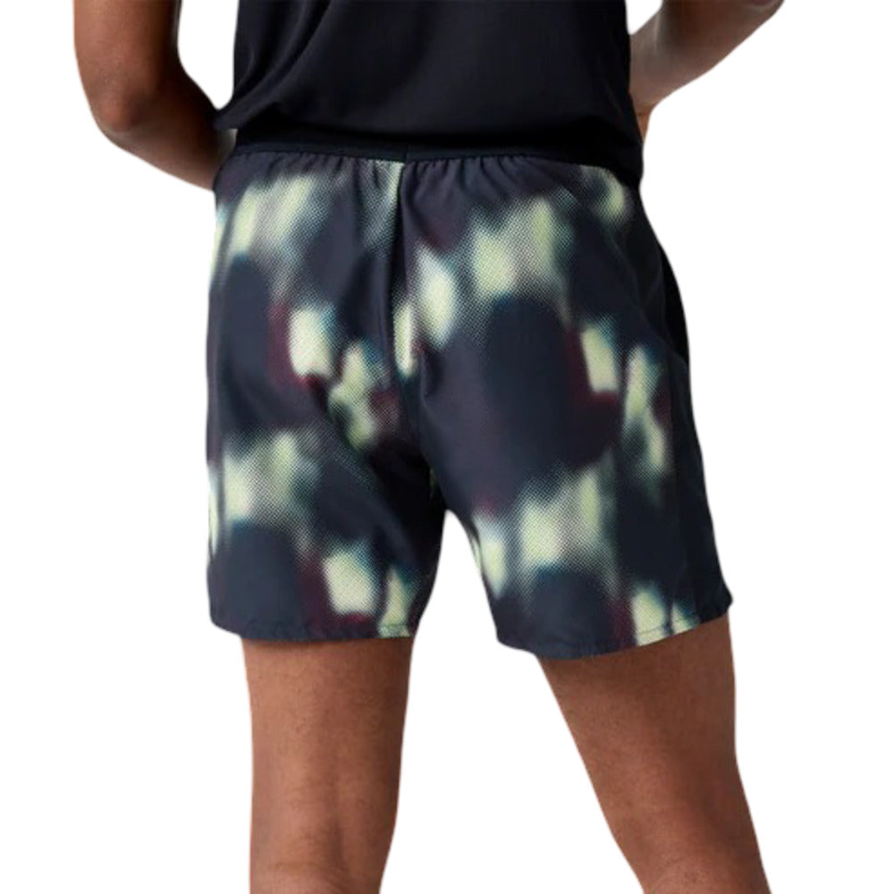 Short Corto Brooks para Hombre Dash Short Printed Negro