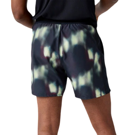 Short Corto Brooks para Hombre Dash Short Printed Negro