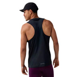 Playera Sin Mangas Brooks para Hombre Dash Singlet Negro