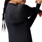 Playera Manga Larga Brooks para Mujer Sprint Free Long Sleeve 3.0 Negro