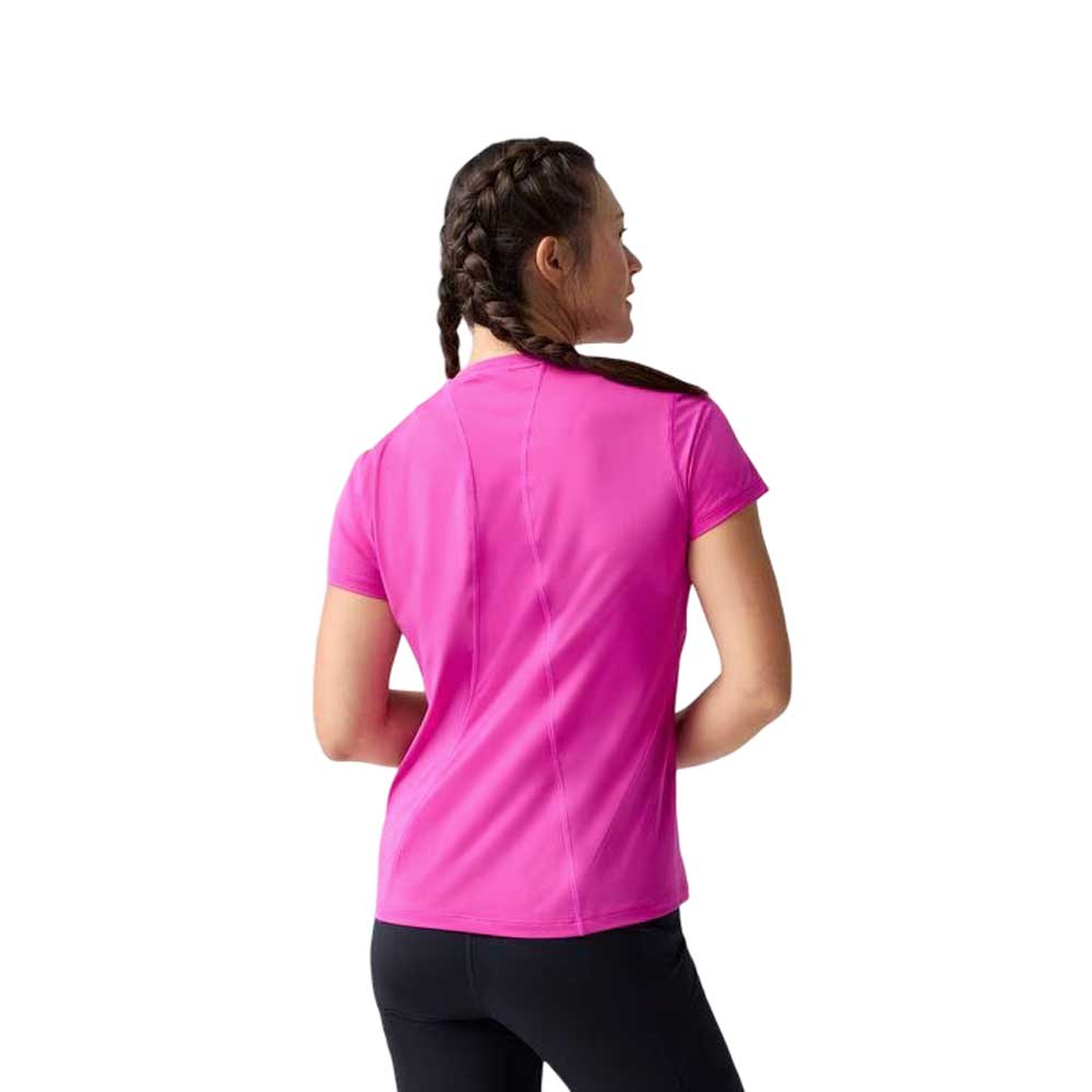 Playera Manga Corta Brooks para Mujer Sprint Free Short Sleeve 3.0 Rosa