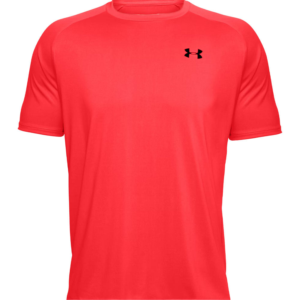 Playera Manga Corta Under Armour para Hombre UA Tech 2.0 SS Tee Rojo